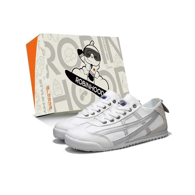 ROBINHOOD Slip Resistant, Abrasion Resistant, Breathable, Lightweight Low Top Casual Shoes Men's Box Included-5