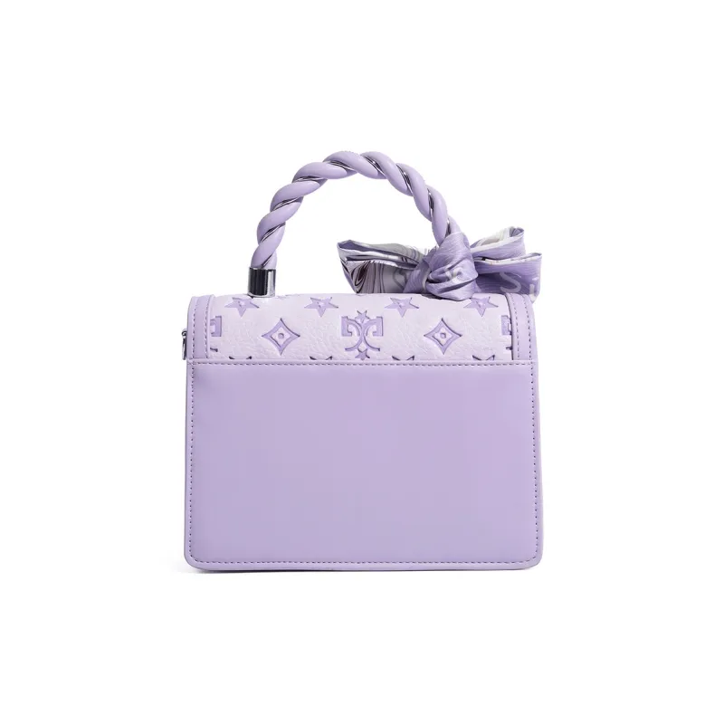 MISS GAIL Synthetic Leather Shoulder Bag, Crossbody Bag, Handbag Regular Women's Gray/Pink-28