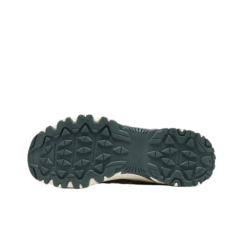 Skechers Adventurer Anti Slip Wear Resistant Low Top Running Shoes Women's Beige Gray Green-4