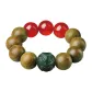 [Chinese Zodiac Ox]Green Sandalwood Beaded Bracelets