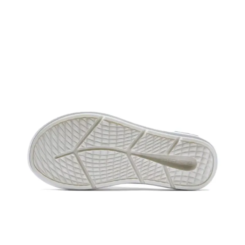 Skechers GO RECOVER Quiet Abrasion Resistant Slide Slippers Men's White-3