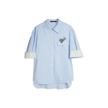ELLE Fun Series Shirts Women's Blue