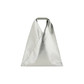 MM6 Maison Margiela Single Handle Handbag Women's Silver