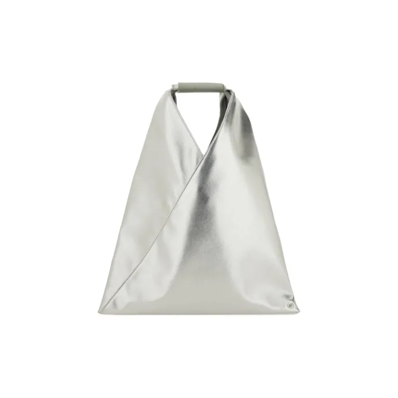 MM6 Maison Margiela Single Handle Handbag Women's Silver-0