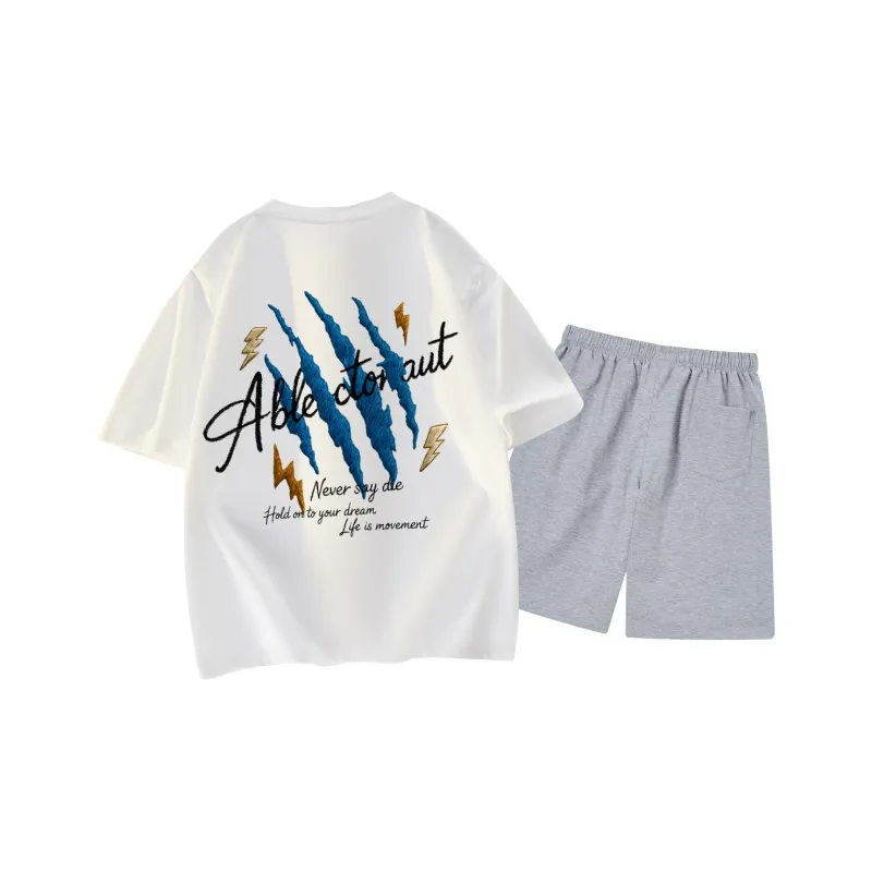 Small Columns Under The Sea Casual Sportswear Unisex-6