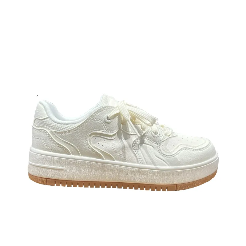 LiNing Cheese Anti Slip Wear Resistant Low Top Skateboard Shoes Women's White-1