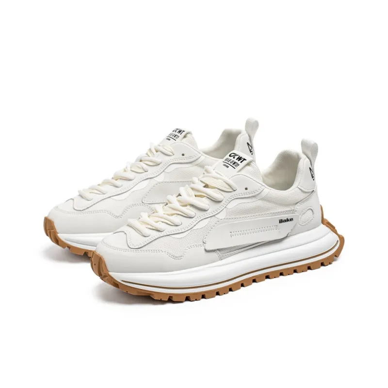 BAKE Slip Resistant And Abrasion Resistant Coverage Low Top Chunky Sneakers Men's-7