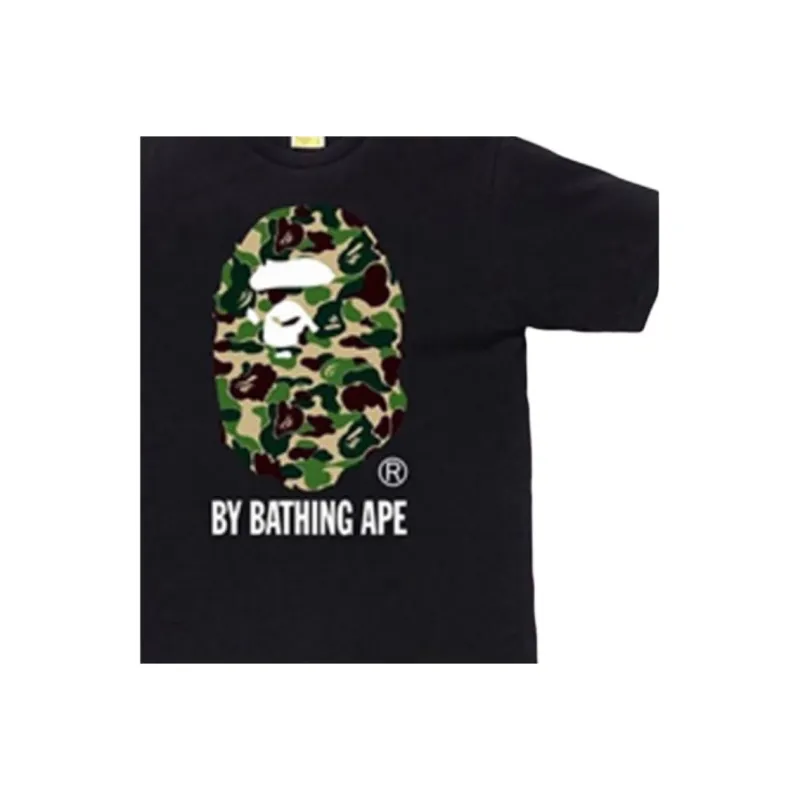 A BATHING APE Head Series T Shirt Men's Black-1