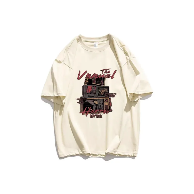 HOKLV T Shirts Unisex-4