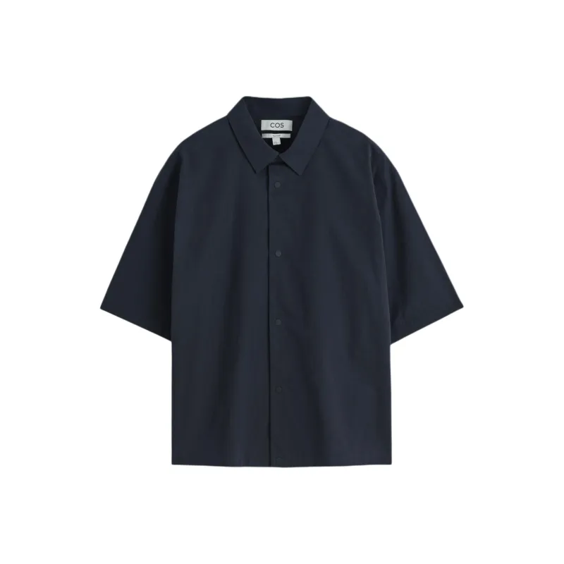 COS Shirts Men Navy Blue-0