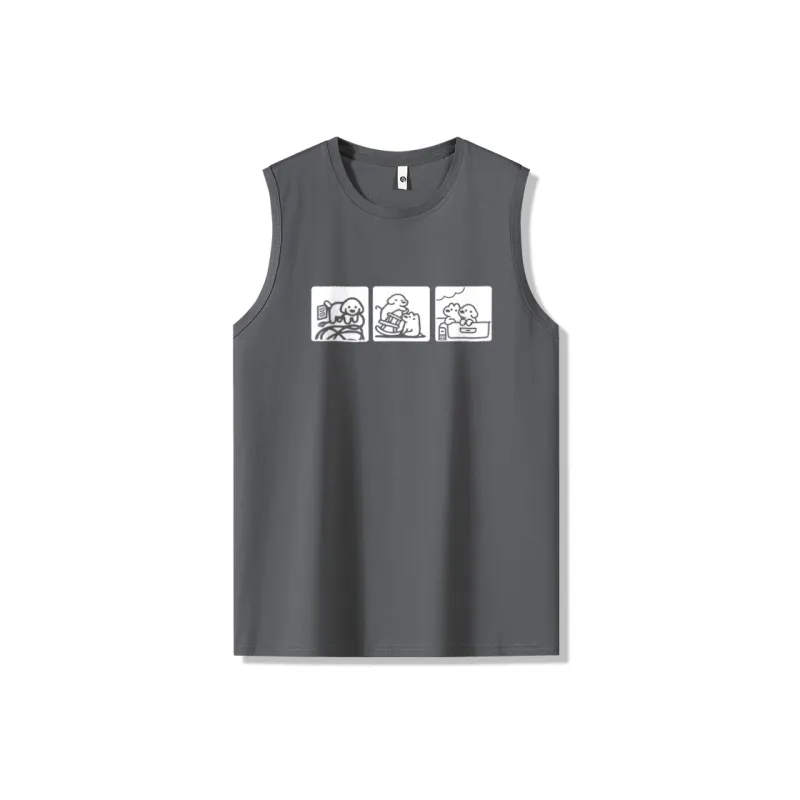 Cotton Gene Tank Tops Unisex-6