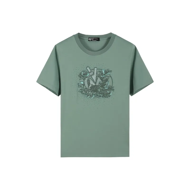 ANDREW MACKENZIE T Shirts Men Green-0