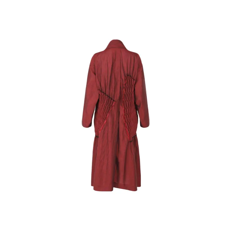 ISSEY MIYAKE Coats Women's Red-1