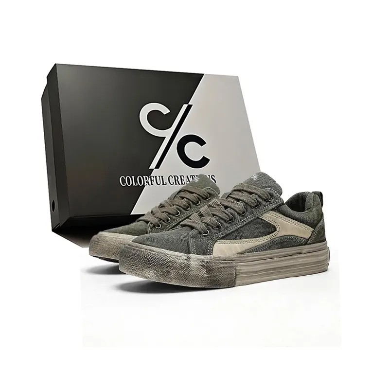 Colorful Creations Low Top Skateboard Shoes Men's-8