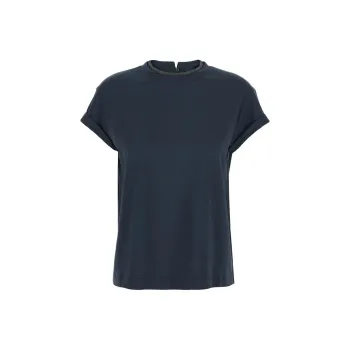 Brunello Cucinelli T Shirt Women's Blue