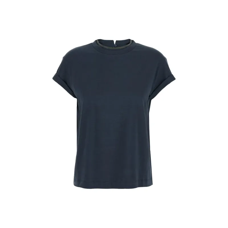 Brunello Cucinelli T Shirt Women's Blue-0