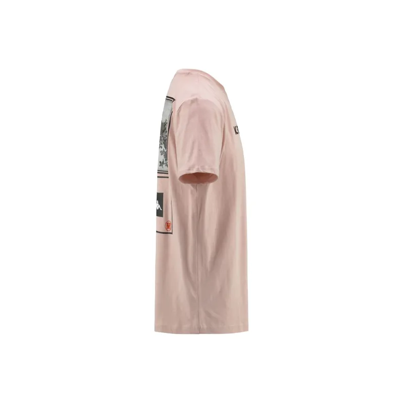 Kappa T Shirts Men Pink-2