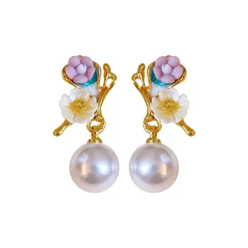 FEO Faux Pearl Earrings Women's