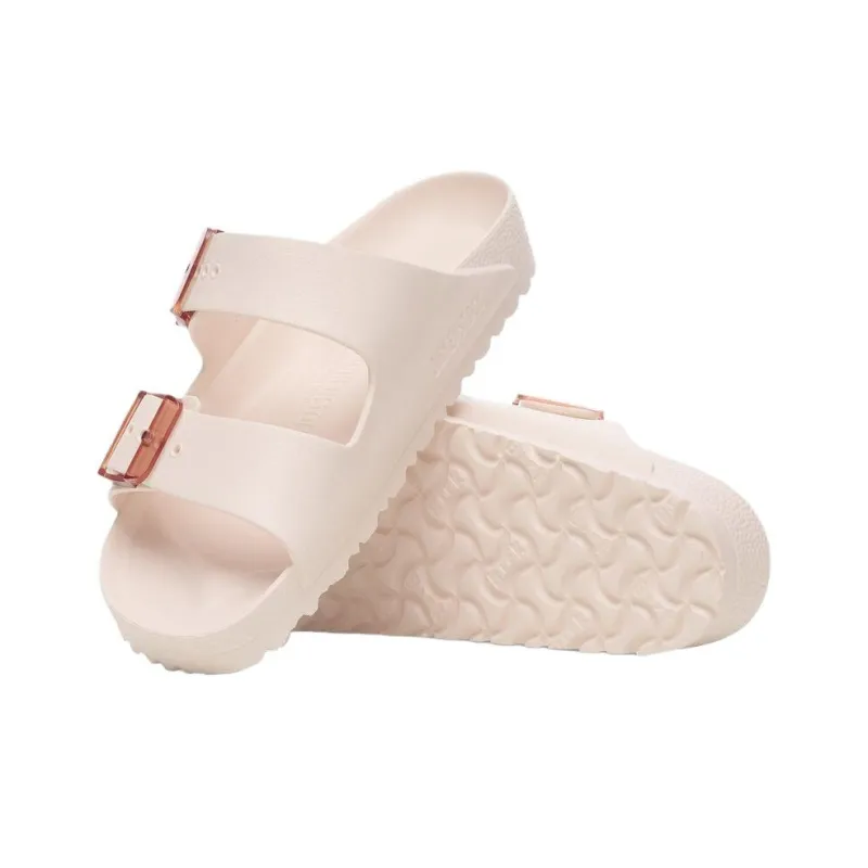 Birkenstock Arizona EVA Abrasion Resistant Slide Slippers Unisex Light Pink Regular Loose Fit-4