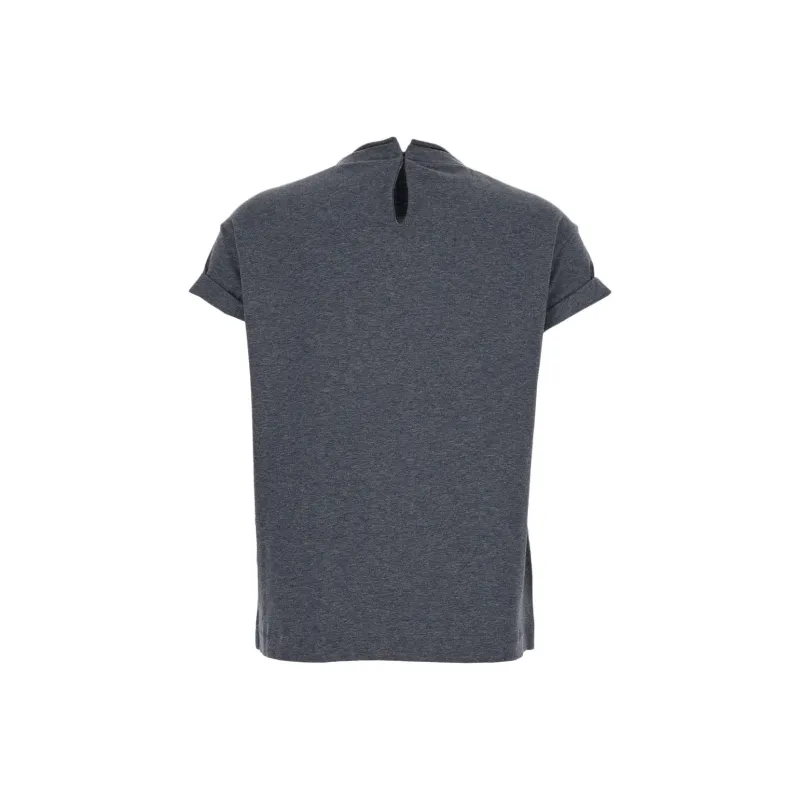 Brunello Cucinelli T Shirt Women's Gray-1