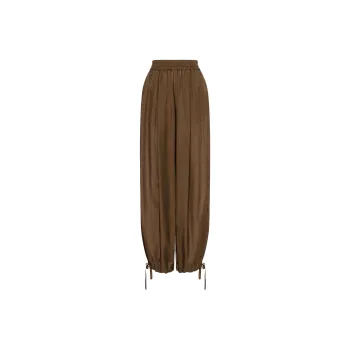 PHILOSOPHY DI LORENZO SERAFINI Silk Tapered Trousers