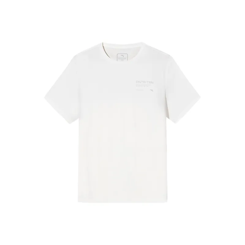 Anta Variety Training Collection T Shirt Men's Papyrus White-0