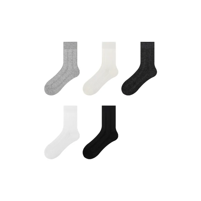 Top Melon Mid Calf Socks Women's Combo Set-18
