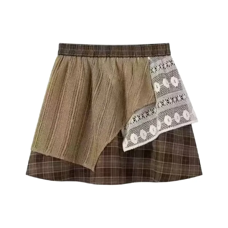 IDLE SOUL Casual Short Skirts Women's-1