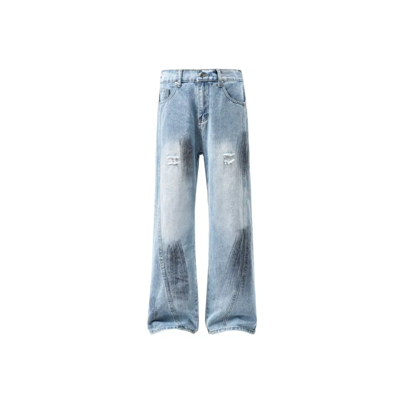 DABAISHA Jeans Unisex Light Blue-3