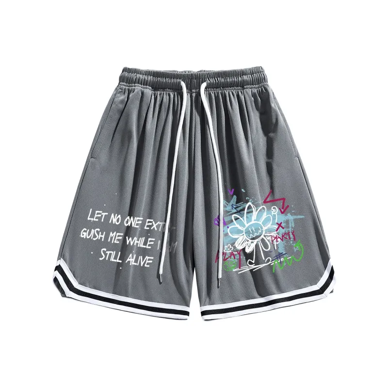 SOAP OPERA Basketball Shorts Unisex-15
