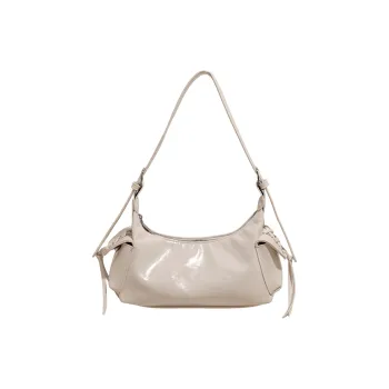 BAODIDAISHU PU Shoulder Bag Regular Women's White/Silver/Blue/Yellow/Red/Black/Denim Blue