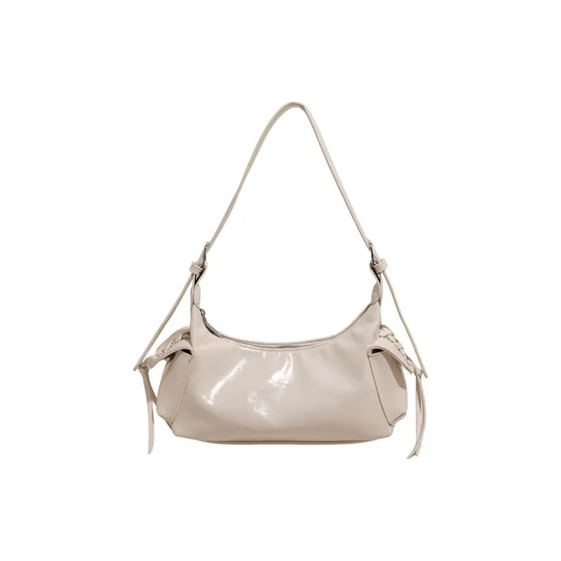 BAODIDAISHU PU Shoulder Bag Regular Women's White/Silver/Blue/Yellow/Red/Black/Denim Blue-0