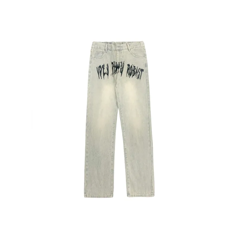 HKRXEC Jeans Men Ecru-0