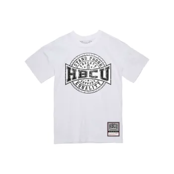 Mitchell & Ness HBCU Seal T Shirt Men's White