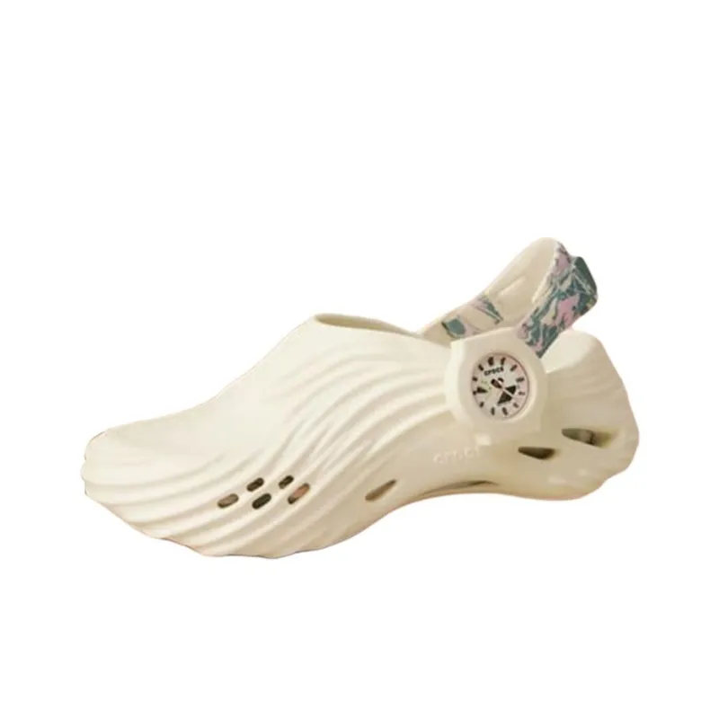 G SHOCK x Crocs Echo Wave Clogs Unisex Beige-1