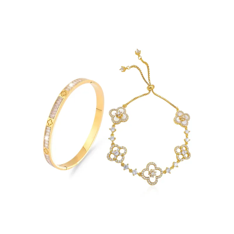 GUDS GAVE Zircon Bracelets Women's-0