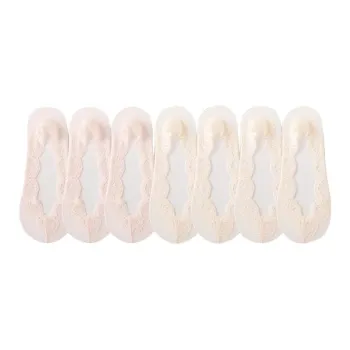 Caramella No Show Socks Women's 7 Pack
