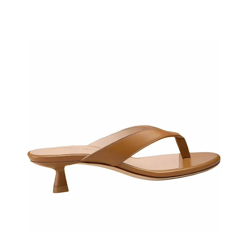 Stuart Weitzman/SW Flip Flops 3.5cm Women's Brown-1