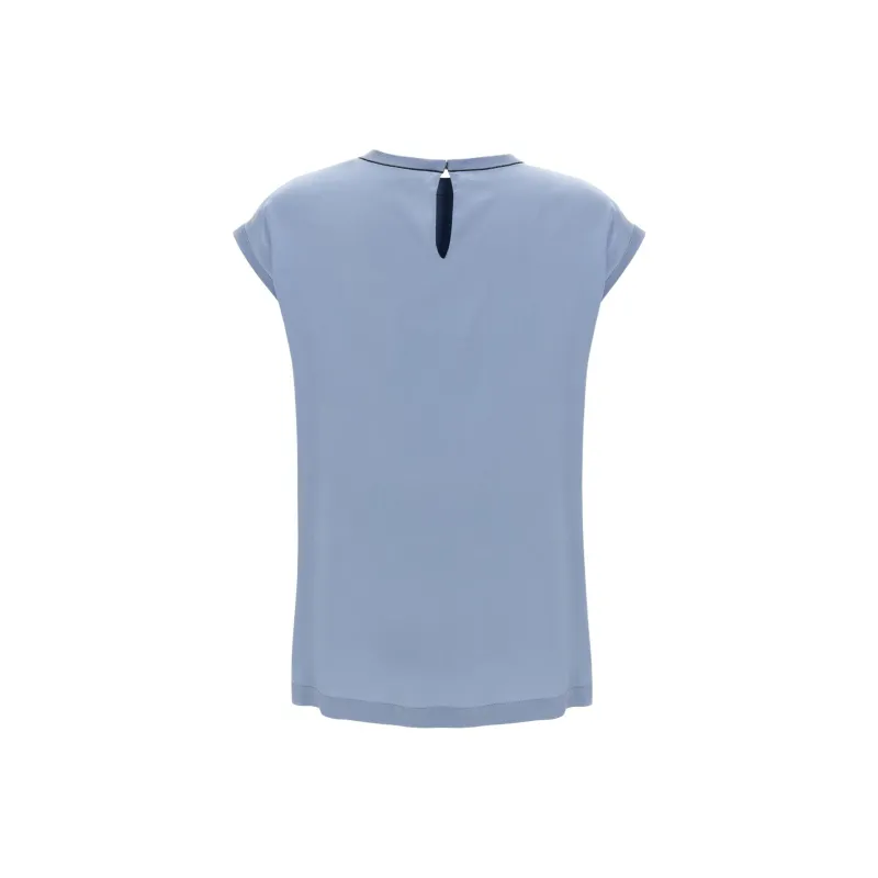Brunello Cucinelli T Shirt Women's Light Blue-1