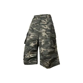OPMO Casual Shorts Unisex Camouflage