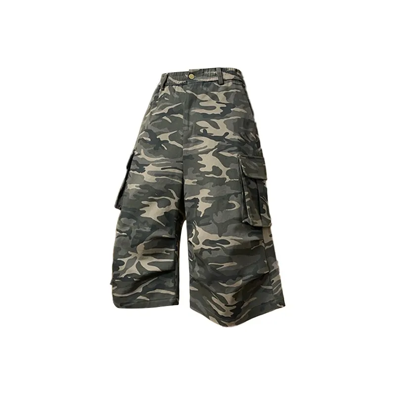 OPMO Casual Shorts Unisex Camouflage-0