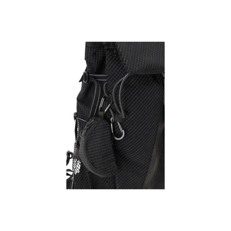 And Wander Polyester Backpack Unisex Black-12