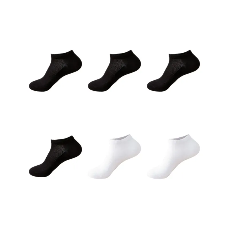 MIIOW No Show Socks Unisex 6 Pack-0