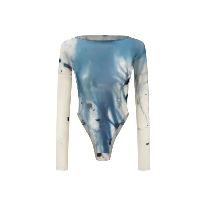 Oude Waag Bodysuits Women's Blue White-0