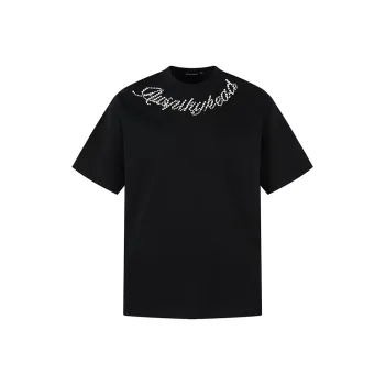 T IRA T Shirts Unisex 3D Effect Black Bead