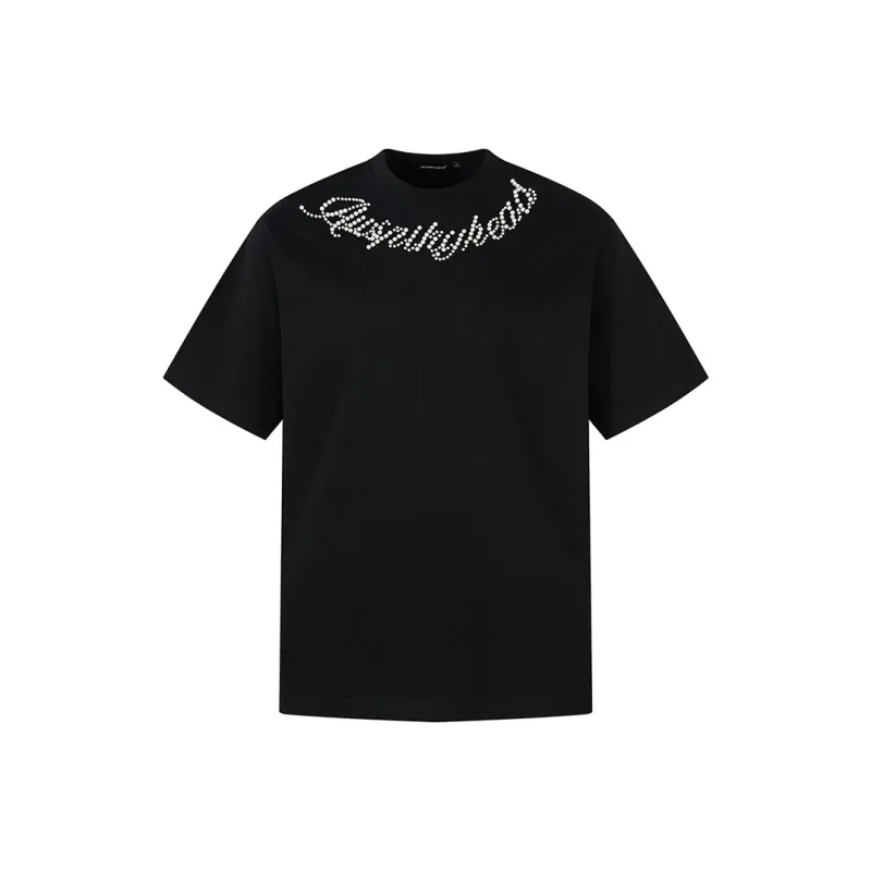 T IRA T Shirts Unisex 3D Effect Black Bead-0