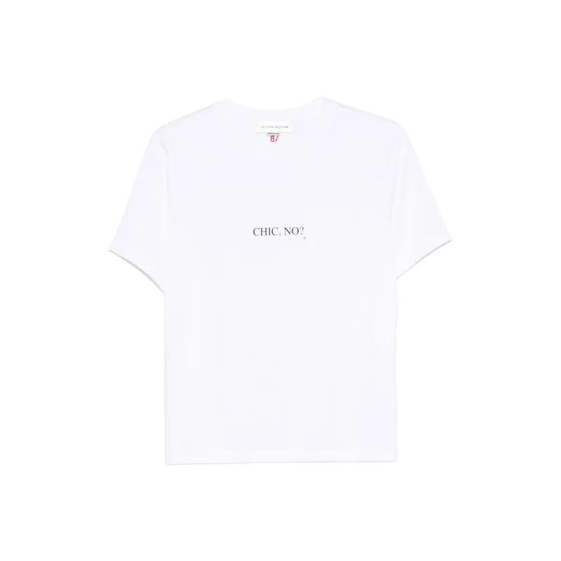 Victoria Beckham Organic Cotton T shirt-0