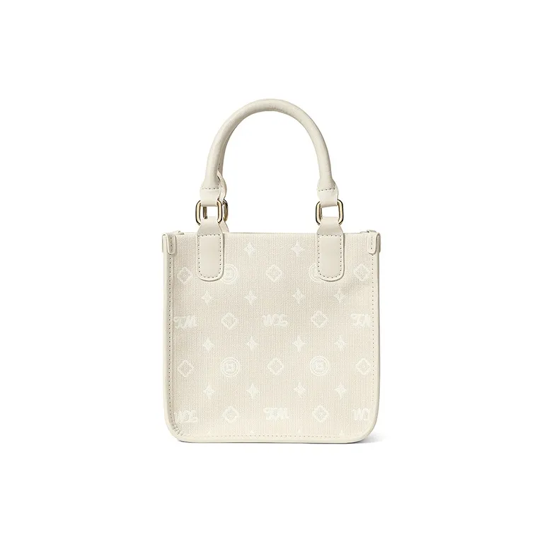 Teenmix PVC Crossbody Bag Small Square Bag Shoulder Bag Handbag Regular Women's Coffee/Ecru/Sky Blue-12