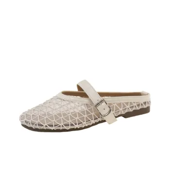 WUJI Abrasion Resistant Slip Resistant Closed Toe Slippers Women's