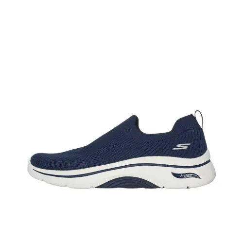 Skechers GO Walk Arch Fit 2.0 Low Top Casual Shoes Women's Blue